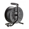 Technik Professional Στροφείο 4 Θέσεων 25m 1,5mm2 Μαύρο Technik Professional Στροφείο 4 Θέσεων 25m 1,5mm2 Μαύρο