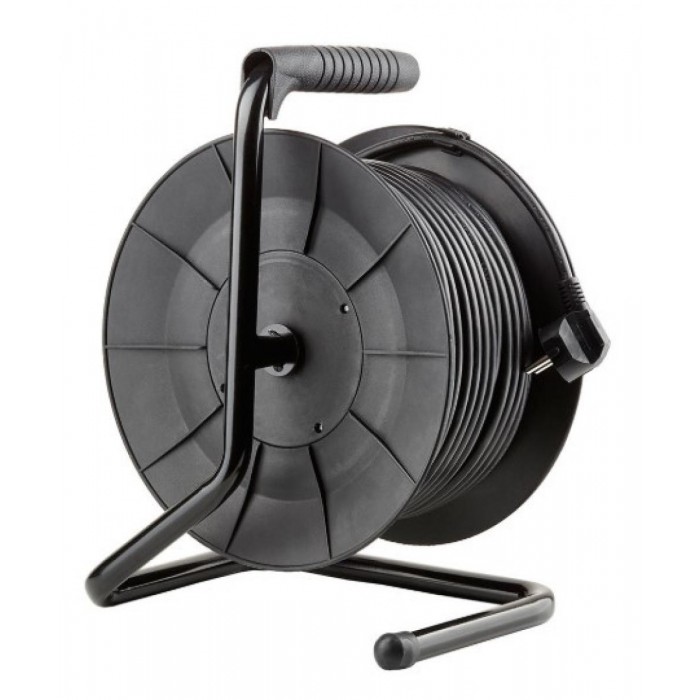 Technik Professional Στροφείο 4 Θέσεων 50m 1,5mm2 Μαύρο