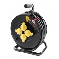 Technik Industrial Στροφείο 4 θέσεων 50m 1,5mm2 (IP44) 16A Technik Industrial Στροφείο 4 θέσεων 50m 1,5mm2 (IP44) 16A