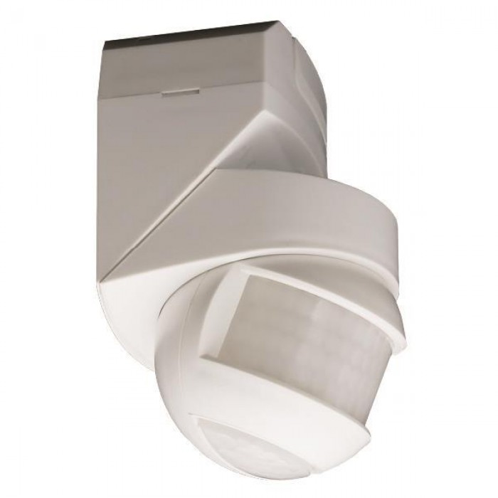 Eurolamp ανιχνευτής κίνησης υπερύθρων τοίχου/οροφής/γωνιακός 1000W Λευκό