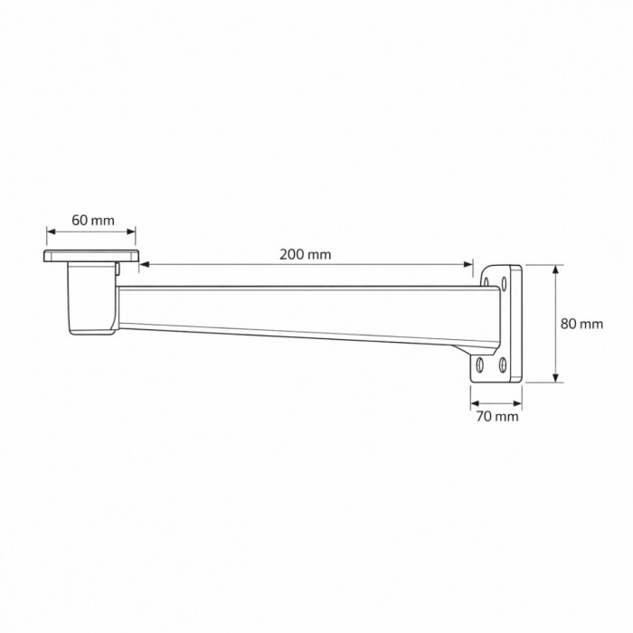 Βάση τοίχου Tiandy 712 Universal Fit Βάση τοίχου Tiandy 712 Universal Fit