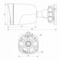 2MP Fixed Color Maker Bullet Camera Spec:I3W/E/Y/2.8mm/V2.0