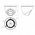 2MP TRI-LIGHT IR+SSL+CM Turret Camera Spec:I3W/E/Y/2.8mm