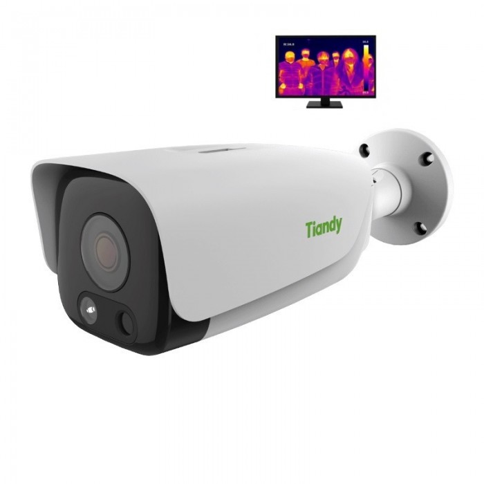 Tiandy 4MP Θερμική Κάμερα και Optical Bi-spectrum με φωνητική προειδοποίηση Spec: I5/E/T/4mm Tiandy 4MP Θερμική Κάμερα και Optical Bi-spectrum με φωνητική προειδοποίηση Spec: I5/E/T/4mm