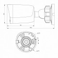 4MP Bullet Camera TRI-LIGHT με φακό 2.8mm 4MP Bullet Camera TRI-LIGHT με φακό 2.8mm