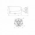 4MP Fixed Polar Day Bullet Camera Spec:W/E/Y/M/S/4mm