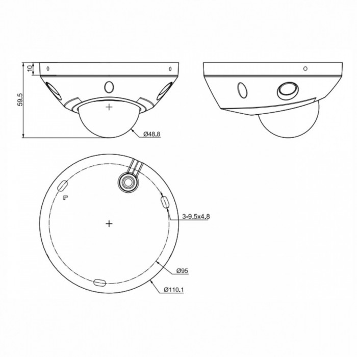 Καμερα τύπου Dome 5mp 2.8 mm Spec: I3/E/Y/M/H/2.8mm Καμερα τύπου Dome 5mp 2.8 mm Spec: I3/E/Y/M/H/2.8mm