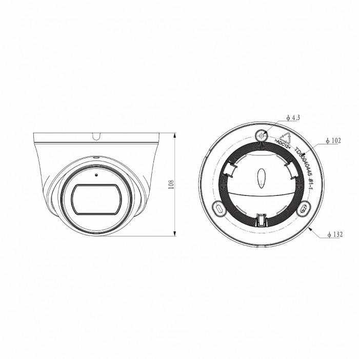 5MP Starlight Motorized IR Turret κάμερα (2.7-13.5mm) Spec:I3/A/E/Y/M/S/H/2.7-13.5mm/V4.0 5MP Starlight Motorized IR Turret κάμερα (2.7-13.5mm) Spec:I3/A/E/Y/M/S/H/2.7-13.5mm/V4.0