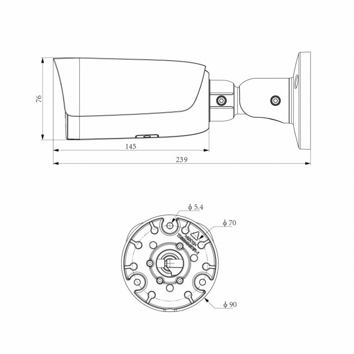 Καμερα Motorized Zoom Βullet 5mp 3LHA 27135 Καμερα Motorized Zoom Βullet 5mp 3LHA 27135