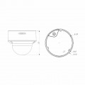 8MP Motorized Zoom Dome κάμερα 8MP Motorized Zoom Dome κάμερα