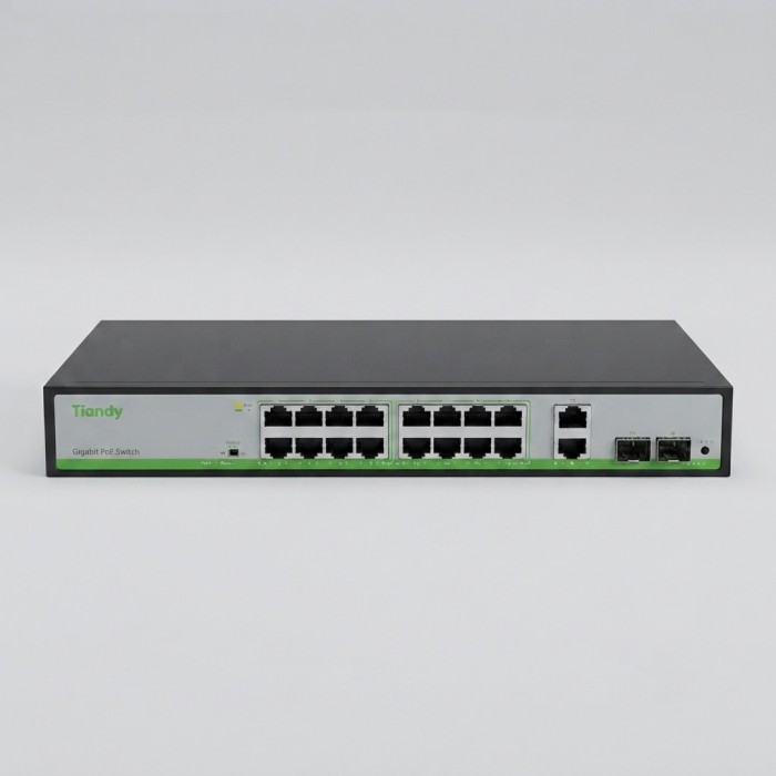 POE SWITCH 16CH Spec:G/1622/AT/180