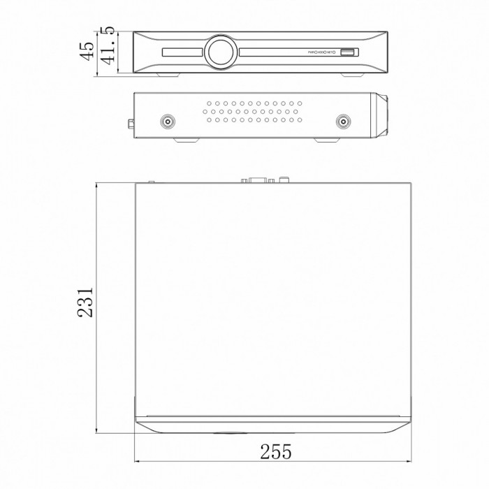 Tiandy 5ch NVR Specs: 44HA Tiandy 5ch NVR Specs: 44HA