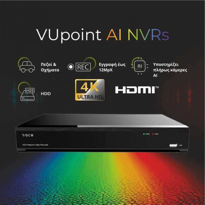 16CH 4K H.265+ NVR 16CH 4K H.265+ NVR