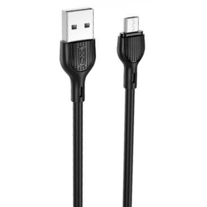Καλώδιο Φόρτισης USB TypeA Σε Micro USB 2.1A 1m Μαύρο NB200 XO Καλώδιο Φόρτισης USB TypeA Σε Micro USB 2.1A 1m Μαύρο NB200 XO