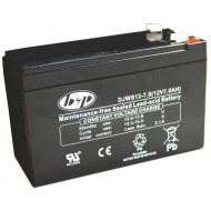 B&P - BATTERY 12V 7AH Επαναφορτιζόμενη μπαταρία μολύβδου 12V / 7Ah.