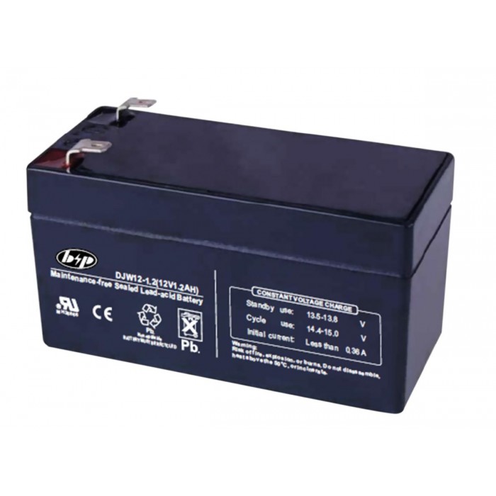 B&P - BATTERY 12V 1.3AH Επαναφορτιζόμενη μπαταρία μολύβδου 12V / 1,3Ah.