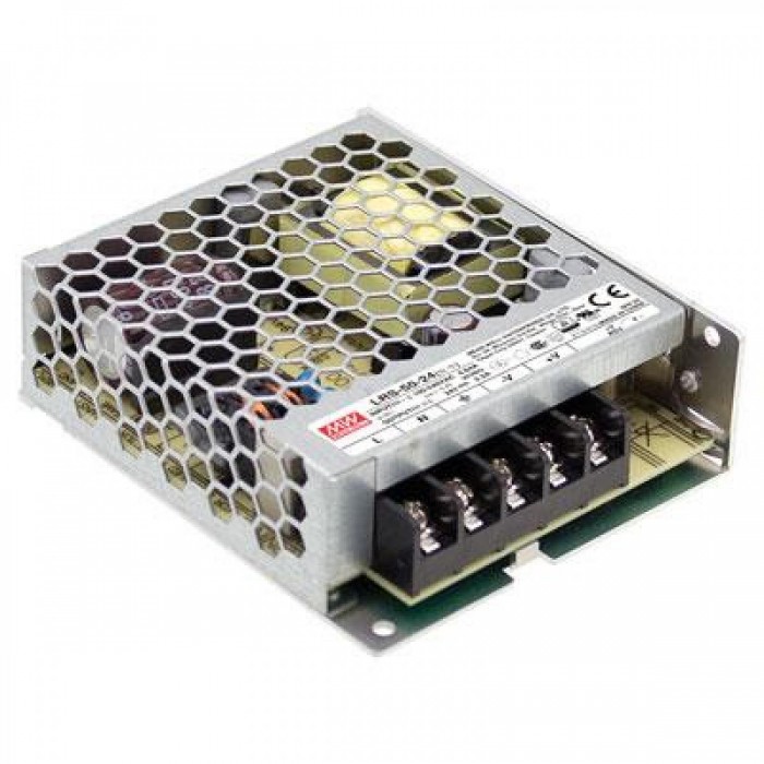 MEANWELL - LRS-50-24 Open frame τροφοδοτικό 24V 2,2A