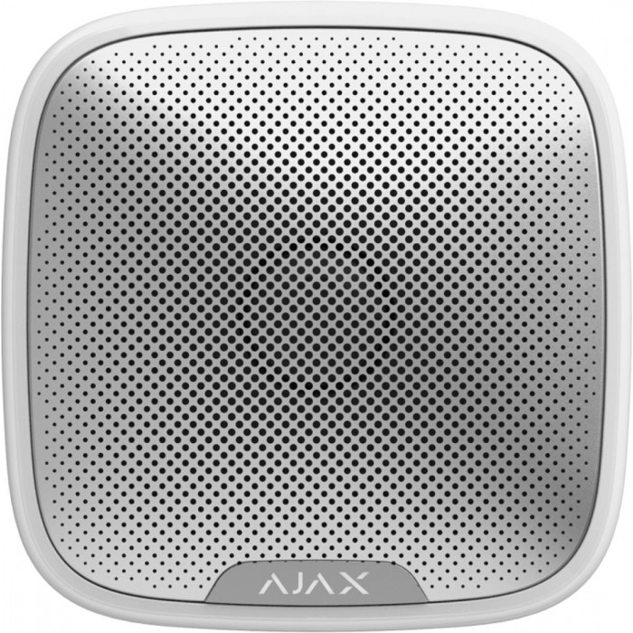 AJAX - STREET SIREN WHITE Ασύρματη εξωτερική σειρήνα, σε λευκό χρώμα. AJAX - STREET SIREN WHITE Ασύρματη εξωτερική σειρήνα, σε λευκό χρώμα.