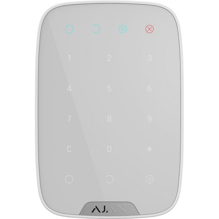 AJAX - KEYPAD WHITE Ασύρματο πληκτρολόγιο αφής, σε λευκό χρώμα. AJAX - KEYPAD WHITE Ασύρματο πληκτρολόγιο αφής, σε λευκό χρώμα.
