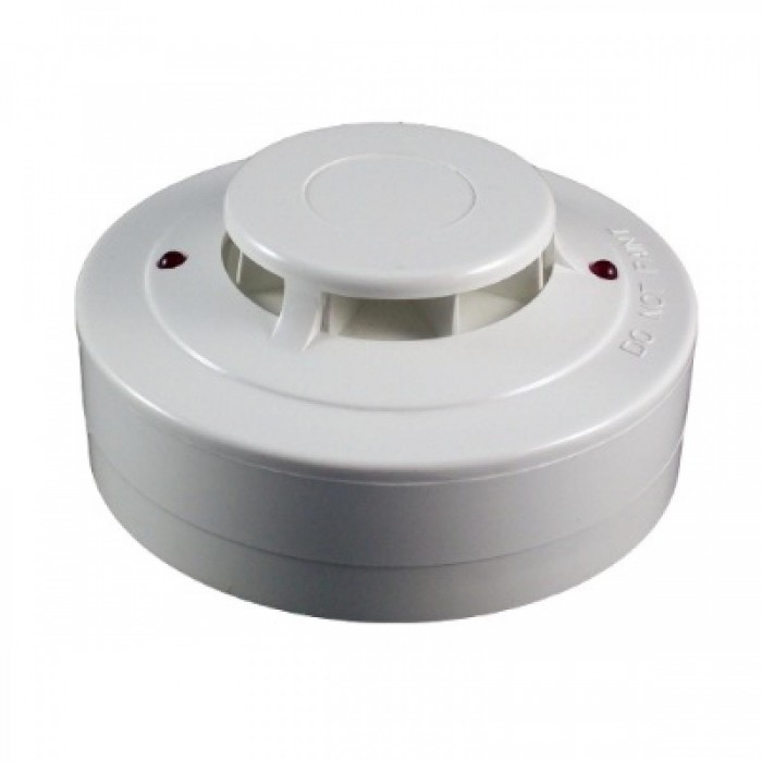 CQR - FI/CQR338/4/12V Ανιχνευτής καπνού CQR 12VDC, 4 καλωδίων με βάση για σύνδεση σε μονάδα συναγερμού.