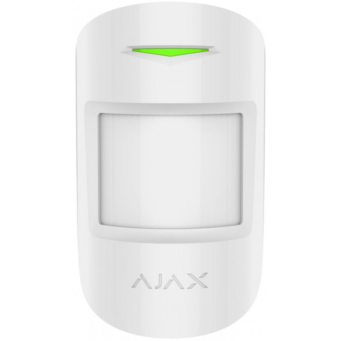 AJAX - COMBI PROTECT WHITE Ασύρματος ανιχνευτής κίνησης PIR , Glass Break & Pet (20kg) σε λευκό χρώμα. AJAX - COMBI PROTECT WHITE Ασύρματος ανιχνευτής κίνησης PIR , Glass Break & Pet (20kg) σε λευκό χρώμα.