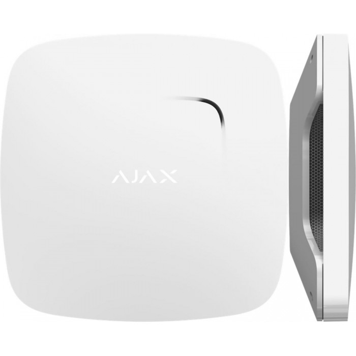 AJAX - FIRE PROTECT PLUS (With CO) WHITE Ασύρματος ανιχνευτής καπνού, θερμοκρασίας και μονοξειδίου του άνθρακα (CO) με ενσωματωμένη σειρήνα, σε λευκό χρώμα. AJAX - FIRE PROTECT PLUS (With CO) WHITE Ασύρματος ανιχνευτής καπνού, θερμοκρασίας και μονοξειδίου του άνθρακα (CO) με ενσωματωμένη σειρήνα, σε λευκό χρώμα.