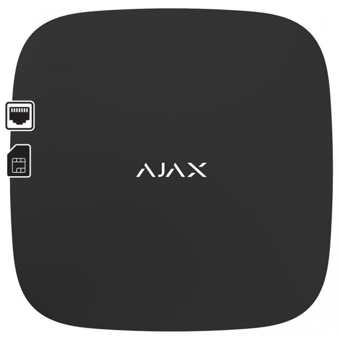 AJAX - HUB BLACK Ασύρματη κεντρική μονάδα GSM/GPRS και Ethernet , σε μαύρο χρώμα. AJAX - HUB BLACK Ασύρματη κεντρική μονάδα GSM/GPRS και Ethernet , σε μαύρο χρώμα.