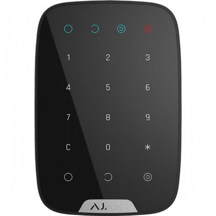 AJAX - KEYPAD BLACK Ασύματο πληκτρολόγιο αφής, σε μαύρο χρώμα. AJAX - KEYPAD BLACK Ασύματο πληκτρολόγιο αφής, σε μαύρο χρώμα.