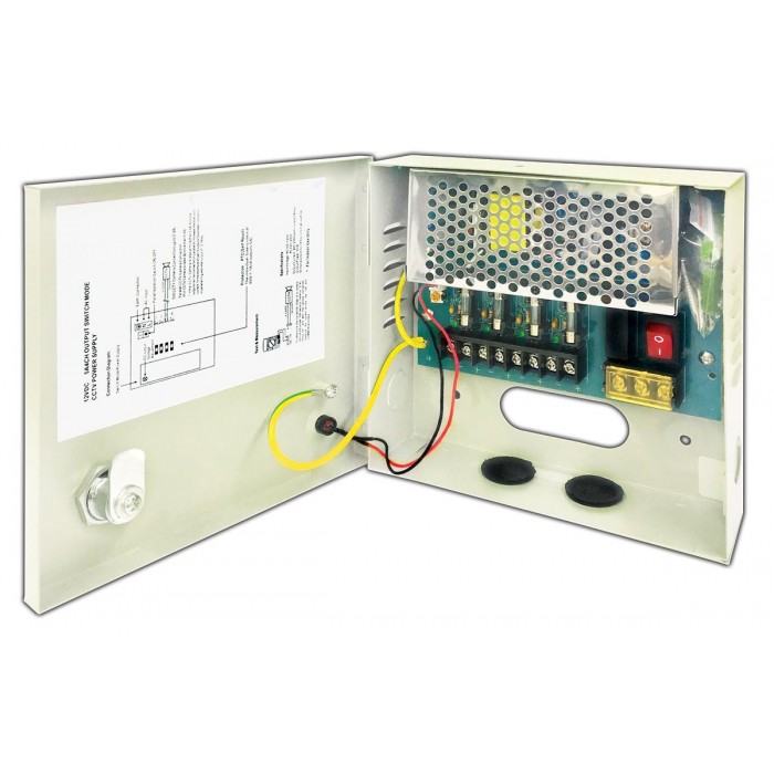 SPARK - SP1204C Πίνακας Τροφοδοσίας 12V και 5A.