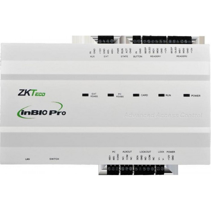 ZK TECO - INBIO-PRO160 Κεντρική μονάδα ελέγχου πρόσβασης για 1 πόρτα (in/out) για αναγνώστες δακτυλικών αποτυπωμάτων. ZK TECO - INBIO-PRO160 Κεντρική μονάδα ελέγχου πρόσβασης για 1 πόρτα (in/out) για αναγνώστες δακτυλικών αποτυπωμάτων.