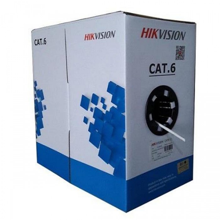 HIKVISION - DS-1LN6-UE-W Καλώδιο UTP Cat 6 μονόκλωνο, 305 μέτρων, λευκού χρώματος. HIKVISION - DS-1LN6-UE-W Καλώδιο UTP Cat 6 μονόκλωνο, 305 μέτρων, λευκού χρώματος.