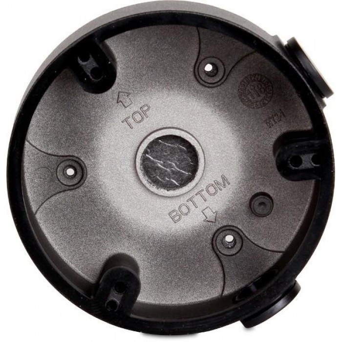 DAHUA - PFA136-BLACK Αλουμίνιο Βάση & Στεγανό κουτί προστασίας καλωδίων.