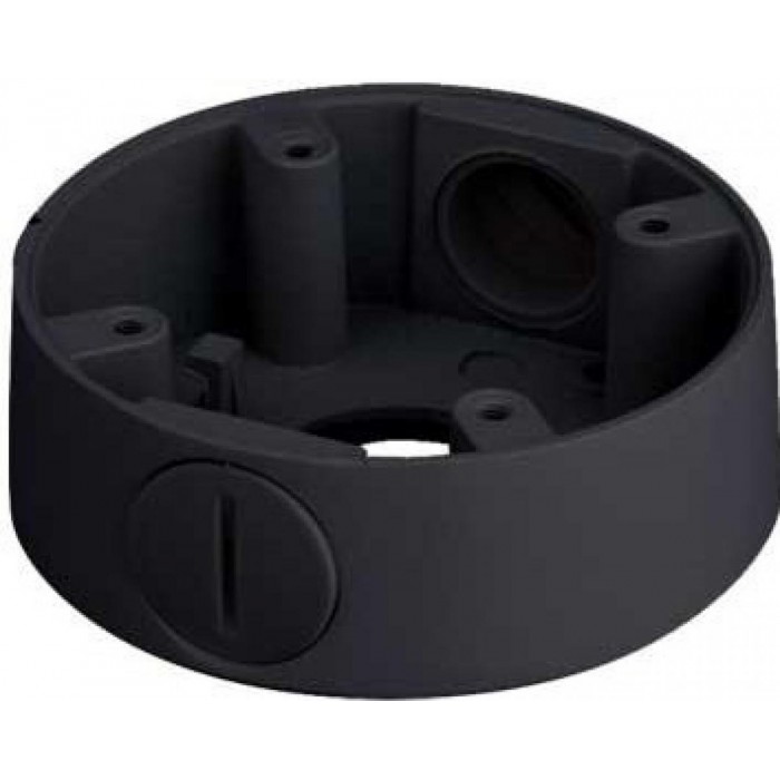 DAHUA - PFA13A-E-BLACK Αλουμίνιο Βάση & Στεγανό κουτί προστασίας καλωδίων.