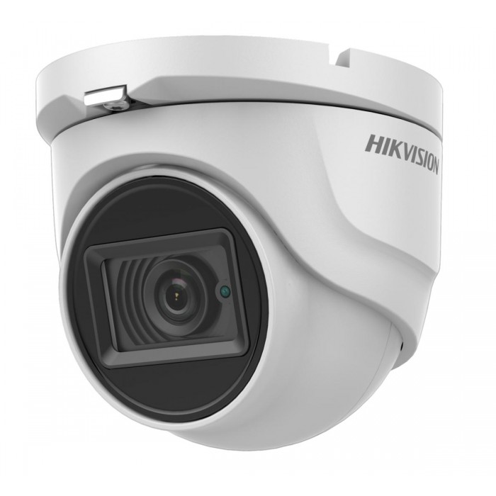 HIKVISION - DS-2CE76H0T-ITMFS Κάμερα Dome 5MP, με φακό 2.8mm, IR30m και ενσωματωμένο μικρόφωνο.