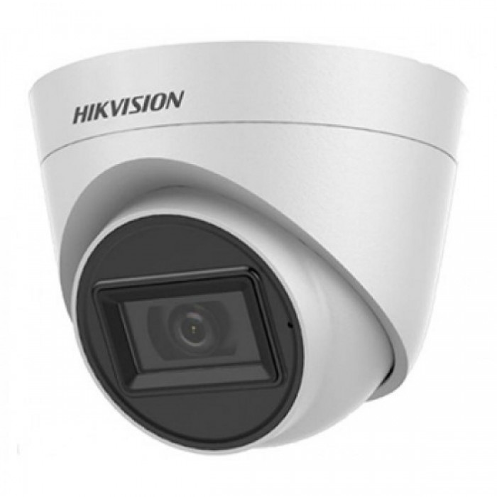 HIKVISION - DS-2CE78H0T-IT3FS Κάμερα Dome 5MP, με φακό 2.8mm, IR40m και ενσωματωμένο μικρόφωνο.