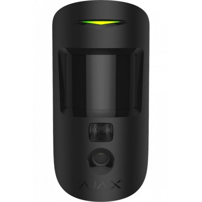 AJAX - MOTION CAM BLACK Ασύρματος ανιχνευτής κίνησης με ενσωματωμένη κάμερα, σε μαύρο χρώμα. AJAX - MOTION CAM BLACK Ασύρματος ανιχνευτής κίνησης με ενσωματωμένη κάμερα, σε μαύρο χρώμα.