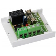 PULSAR - AWZ510 Πλακέτα ρελέ με τάσης διέγερσης 10÷16VDC, σε πλαστική βάση με ταινία διπλής όψεως, ενδεικτικό LED λειτουργίας και ασφάλεια.