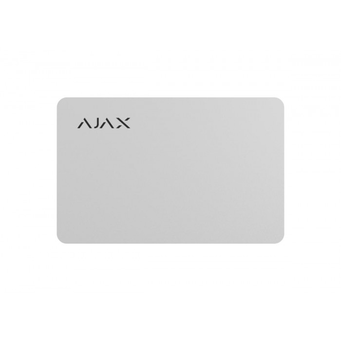 AJAX - PASS WHITE Κάρτα για ανέπαφη λειτουργία συστήματος Αjax, σε λευκό χρώμα. AJAX - PASS WHITE Κάρτα για ανέπαφη λειτουργία συστήματος Αjax, σε λευκό χρώμα.