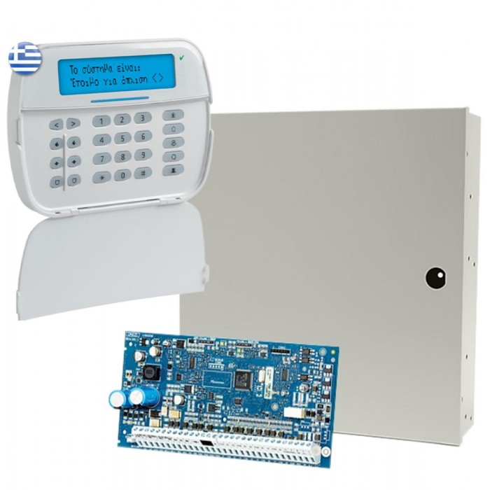 DSC - KIT 2032NKE & HS2LCDE6 DSC Neo ΚΙΤ: Πίνακας 8/32 ζωνών με μεταλλικό κουτί & ελληνικό πληκτρολόγιο με LCD οθόνη. DSC - KIT 2032NKE & HS2LCDE6 DSC Neo ΚΙΤ: Πίνακας 8/32 ζωνών με μεταλλικό κουτί & ελληνικό πληκτρολόγιο με LCD οθόνη.