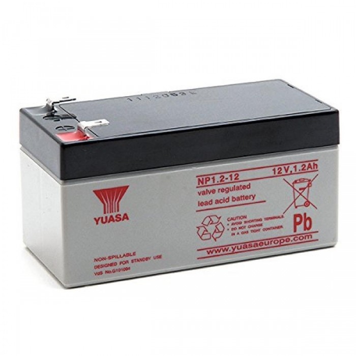 YUASA - BATTERY 12V 1.2AH Επαναφορτιζόμενη μπαταρία 12V / 1,2Ah. YUASA - BATTERY 12V 1.2AH Επαναφορτιζόμενη μπαταρία 12V / 1,2Ah.