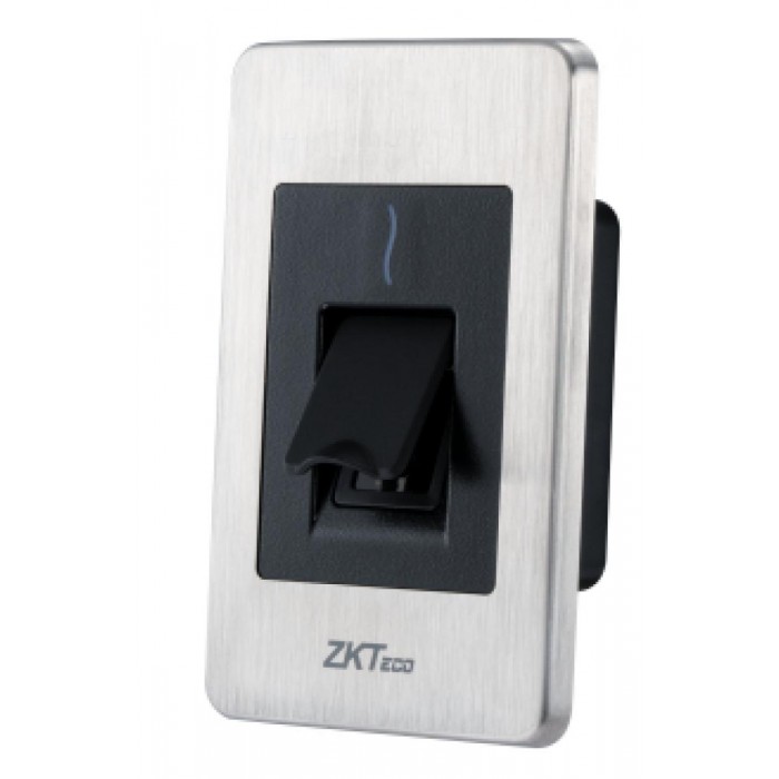 ZK TECO - FR1500S-WP-2 Αναγνώστης Καρτών & Δακτυλικού Αποτυπώματος (Mifare) για χωνευτή τοποθέτηση.