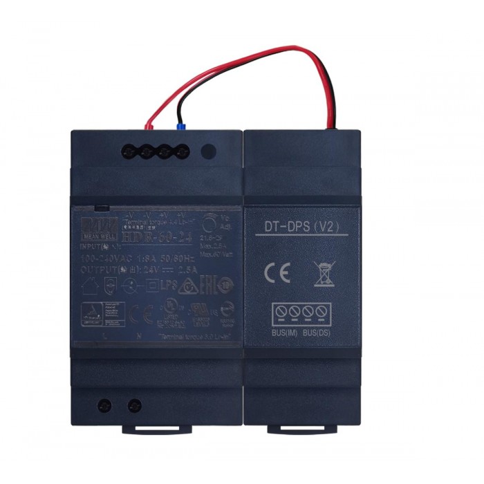PROXY2 - PC7H Τροφοδοτικό 24VDC/2.5A με μίκτη DPS (V2) για τοποθέτηση σε ράγα. PROXY2 - PC7H Τροφοδοτικό 24VDC/2.5A με μίκτη DPS (V2) για τοποθέτηση σε ράγα.