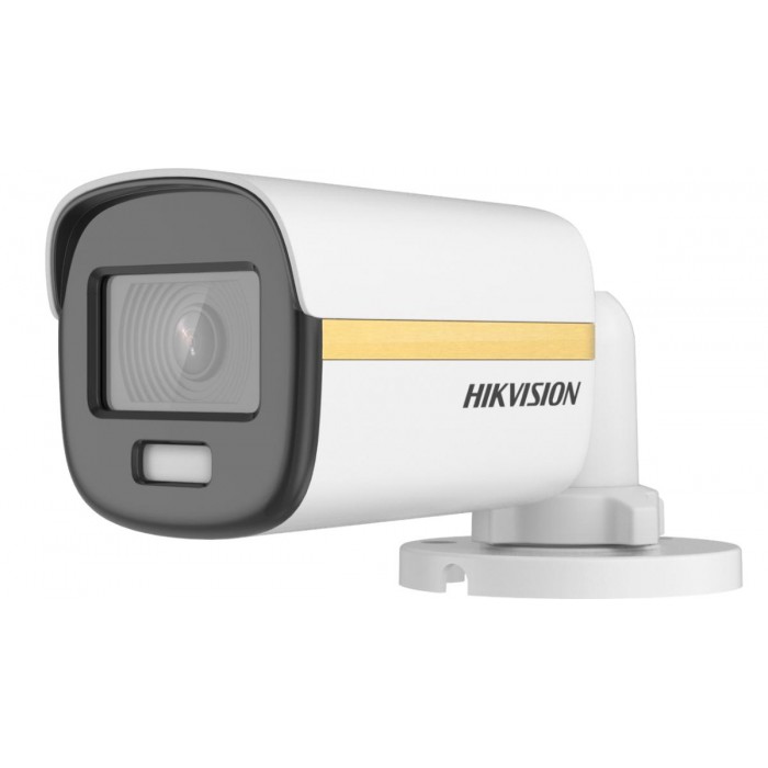 HIKVISION - DS-2CE10UF3T-E Κάμερα Mini Bullet ColorVu 8MP, με φακό 2.8mm και εμβέλεια λευκού φωτός 20 μέτρα.