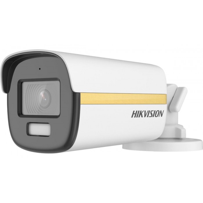 HIKVISION - DS-2CE12UF3T-E Κάμερα Bullet POC ColorVu 8MP, με φακό 2.8mm και εμβέλεια λευκού φωτός 40 μέτρα.