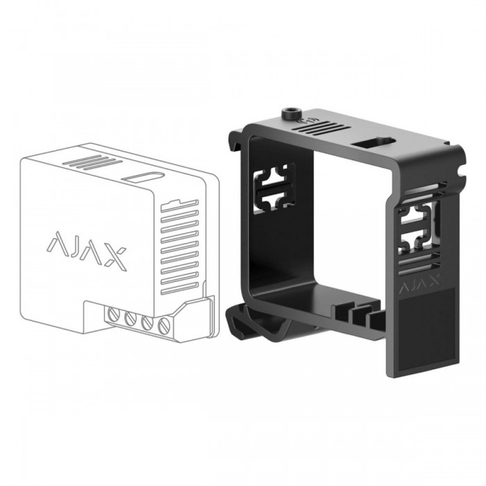AJAX - DIN HOLDER BLACK Βάση στήριξης Relay ή Wall Switch για τοποθέτηση σε ράγα. AJAX - DIN HOLDER BLACK Βάση στήριξης Relay ή Wall Switch για τοποθέτηση σε ράγα.