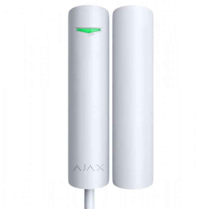 AJAX - DOOR PROTECT PLUS FIBRA WHITE Μαγνητική επαφή FIBRA, με ενσωματωμένους αισθητήρες κραδασμού και κλίσης σε λευκό χρώμα. AJAX - DOOR PROTECT PLUS FIBRA WHITE Μαγνητική επαφή FIBRA, με ενσωματωμένους αισθητήρες κραδασμού και κλίσης σε λευκό χρώμα.