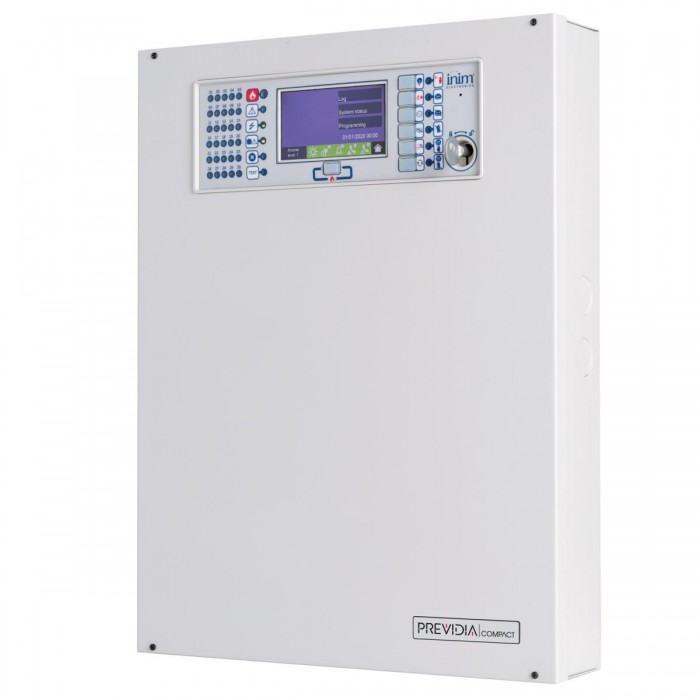 INIM FIRE - PREVIDIA-C100SG Addressable πίνακας πυρανίχνευσης ενός βρόγχου με δυνατότητα διευθυνσιοδότησης έως 240 συσκευές.
