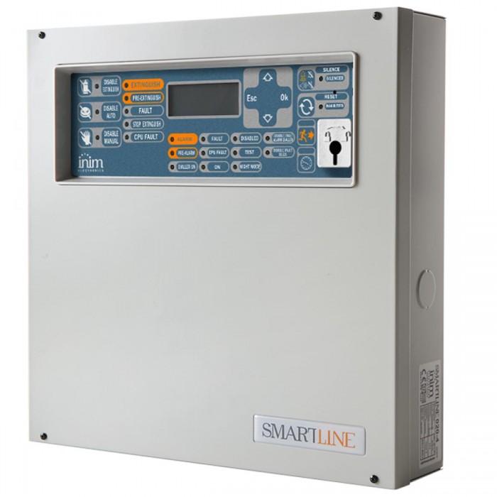 INIM FIRE - SMARTLINE020-2 Πίνακας συμβατικής πυρανίχνευσης 2 ζωνών, δεν μπορεί να επεκταθεί. INIM FIRE - SMARTLINE020-2 Πίνακας συμβατικής πυρανίχνευσης 2 ζωνών, δεν μπορεί να επεκταθεί.