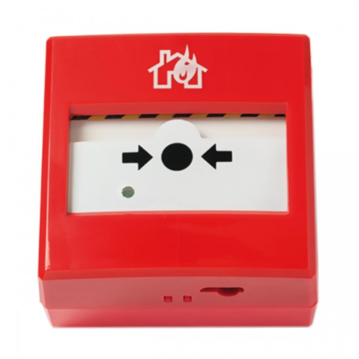INIM FIRE - IC0020 Πλήκτρο αναγγελίας φωτίας, συμβατικής πυρανίχνευσης.