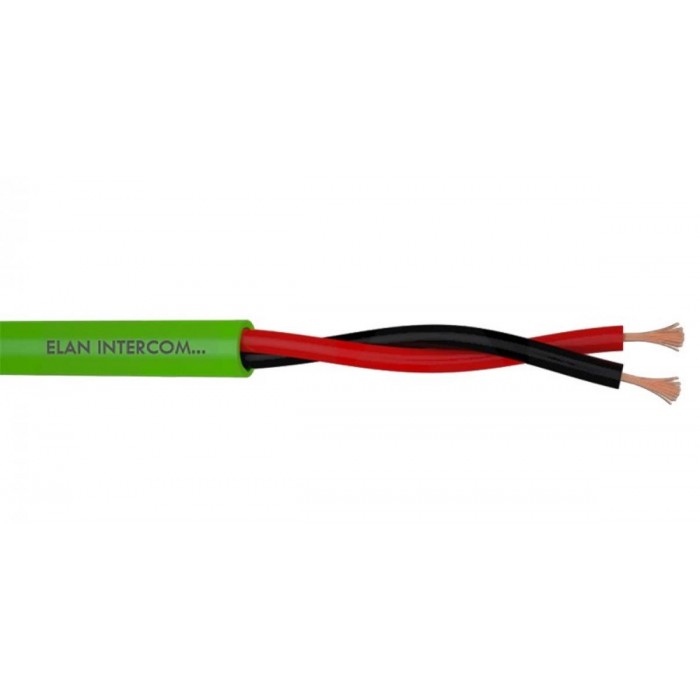 ELAN - Καλώδιο θυροτηλεόρασης 2 x 1mm συνεστραμμένο Καλώδιο θυροτηλεόρασης 2 x 1mm συνεστραμμένο 100m κατάλληλο για θυροτηλεόραση ELAN - Καλώδιο θυροτηλεόρασης 2 x 1mm συνεστραμμένο Καλώδιο θυροτηλεόρασης 2 x 1mm συνεστραμμένο 100m κατάλληλο για θυροτηλεόραση